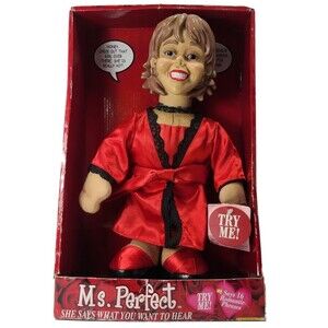 MS Perfect Sexy Talking Woman Doll 16 Phrases Funny Gift Tested